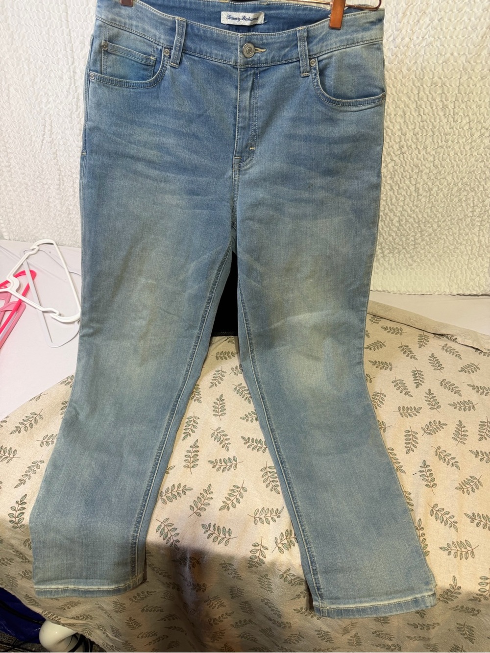 Tommy Bahama Light Wash Flare Jeans
